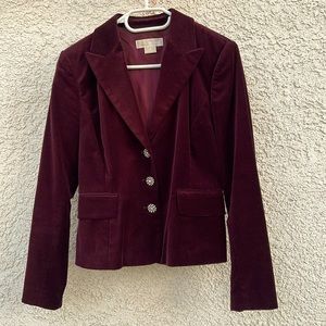 Velvet Blazer size 6